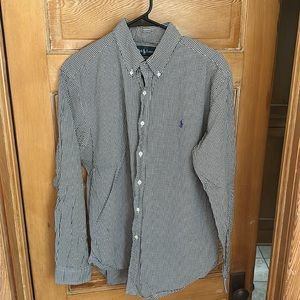 Ralph Lauren polo black button up
